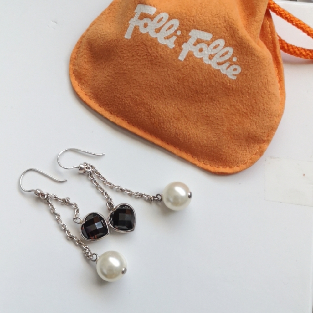 Folli Follie dangling earrings